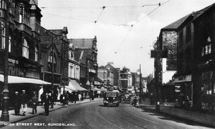 High Street West, Sunderland, circa 1950